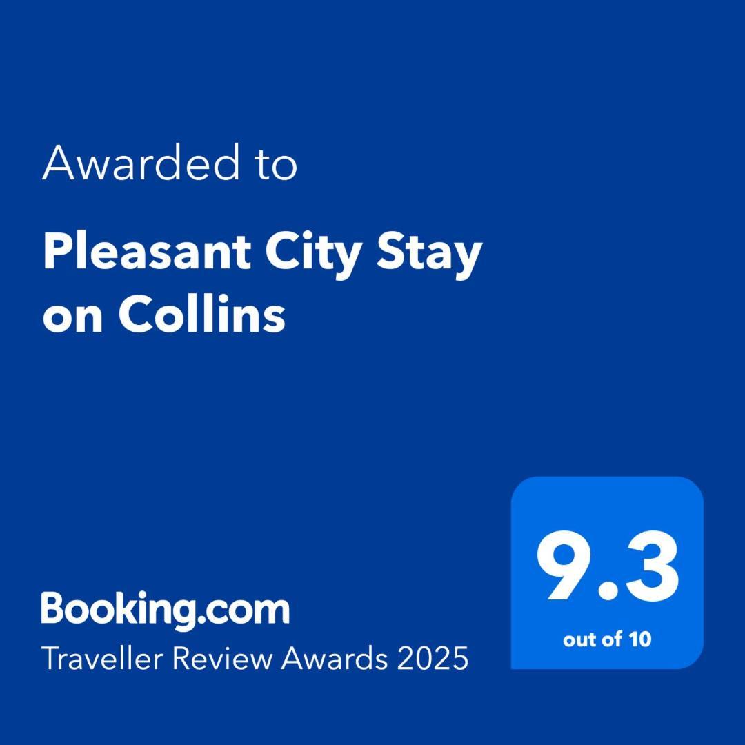 Pleasant City Stay On Collins Melbourne Bagian luar foto